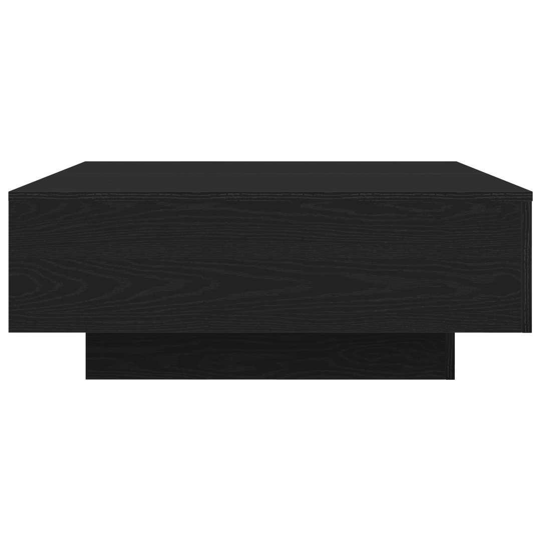 Sofabord Sort eg 80 x 80 x 31 cm Konstrueret træ