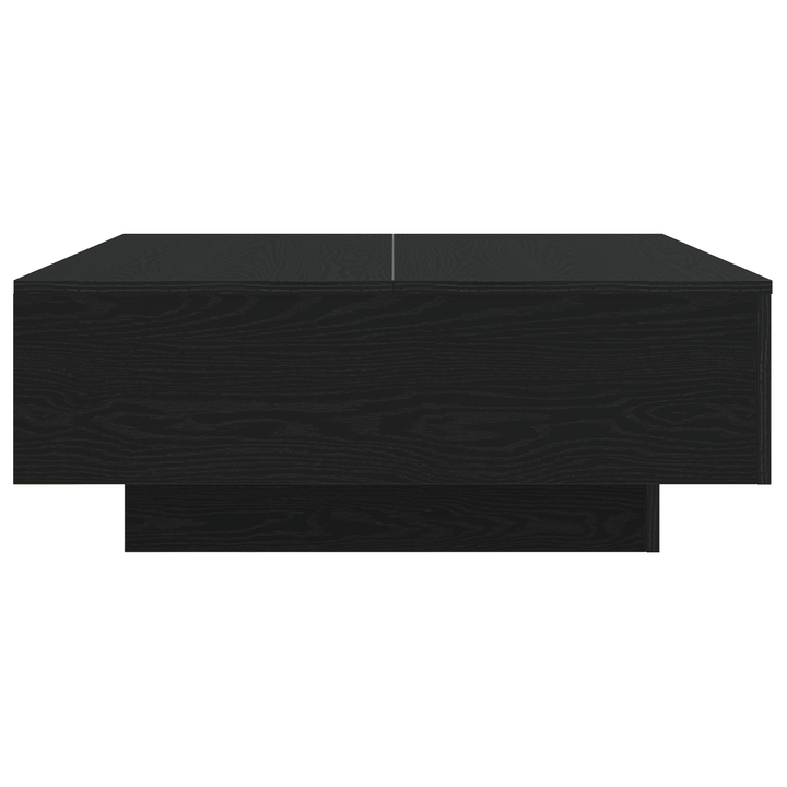Sofabord Sort eg 80 x 80 x 31 cm Konstrueret træ